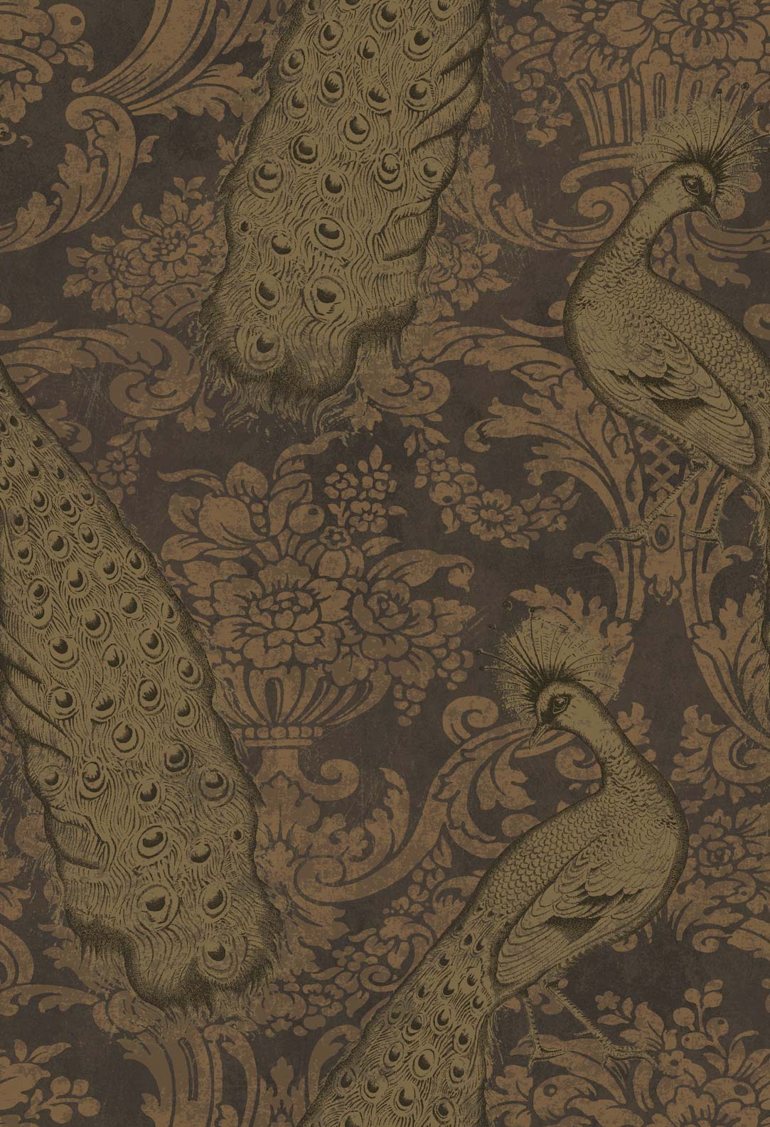 Wallpaper – Cole and Son – Albemarle – Byron – Brown