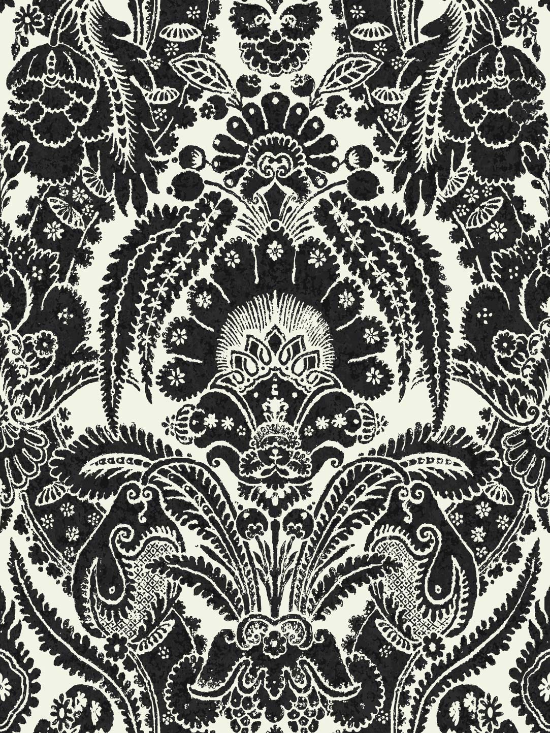 Tapet-Cole_and_Son-Albemarle_Chatterton-Black-2