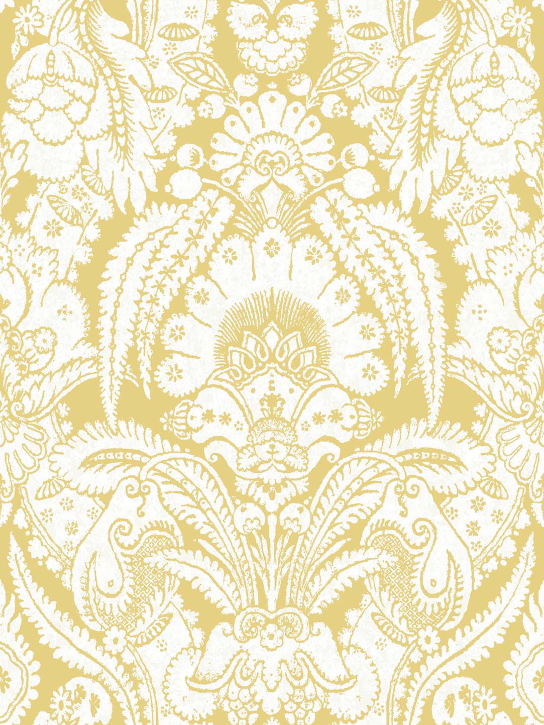 Tapet-Cole_and_Son-Albemarle_Chatterton-Yellow-1