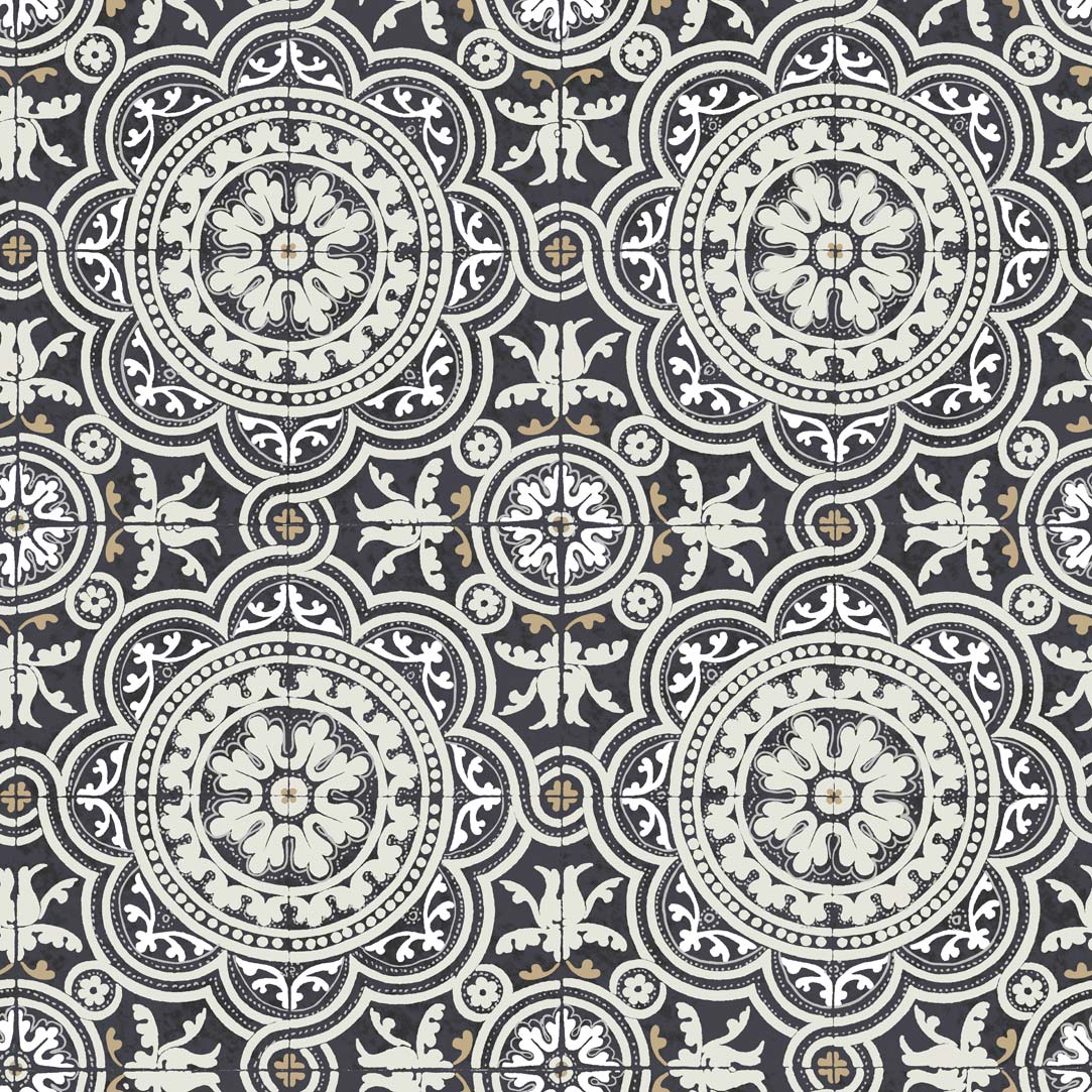Wallpaper - Cole and Son - Albemarle - Piccadilly - Black