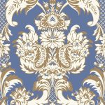 Wallpaper – Cole and Son – Albemarle – Wyndham – Peacock Blue