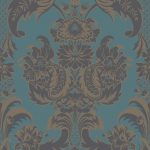 Tapet-Cole_and_Son-Albemarle_Wyndham-Turquoise-1