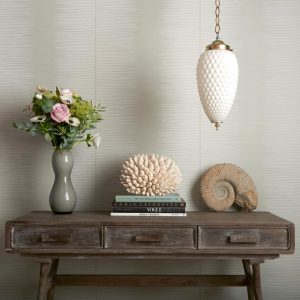 Wallpaper - Cole and Son - Curio - Plume - Chocolate & Gilver