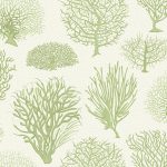 Wallpaper – Cole and Son – Curio – Seafern – Soft Green