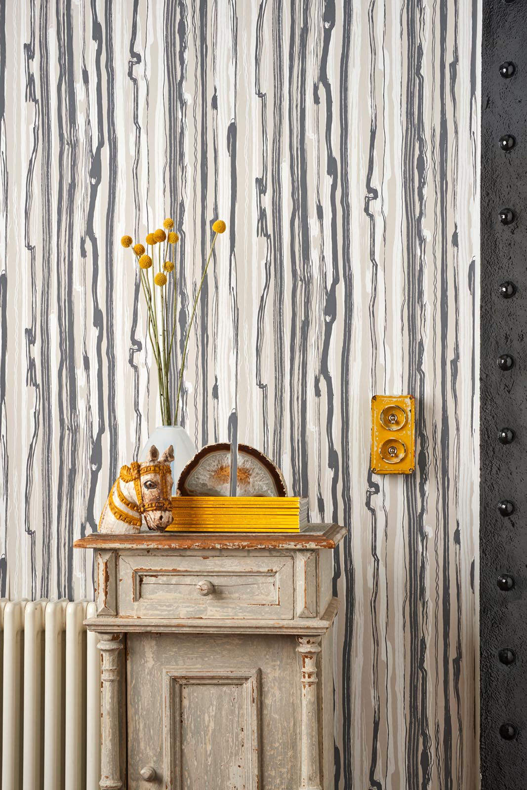 Wallpaper - Cole and Son - Curio - Strand - Teal & Gold