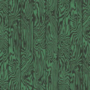 Wallpaper - Cole and Son - Curio - Zebrawood - Emerald