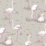 Tapet-Cole_and_Son-New_ContemporaryFlamingos-Pink-2