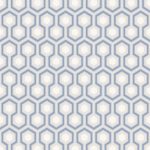 Tapet-Cole_and_Son-New_ContemporaryHicks-Hexagon-Blue-5