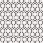 Tapet – Cole and Son – New Contemporary – Hicks’ Hexagon – Pink
