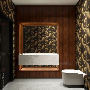 Wallpaper - Cole and Son - New Contemporary- Palm Leaves - Brown