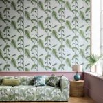 Tapet-Cole_and_Son-New_ContemporaryPalm-Leaves-Blue-3