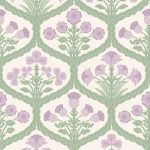 Wallpaper-Cole_and_Son-Pearwood-Floral-Kingdom-Mulberry-Olive-Green-on-Parchment-1