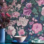 Wallpaper-Cole_and_Son-Pearwood-Midsummer-Bloom-Mulberry-Purple-Teal-on-Ink-1-1
