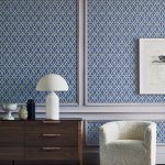 Tapet-Cole_and_Son-Pearwood-Treillage-White-on-Hyacinth-1-1