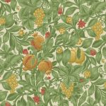 Wallpaper – Cole and Son – Pearwood – Vines of Pomona – Ochre & Olive Green on Cream