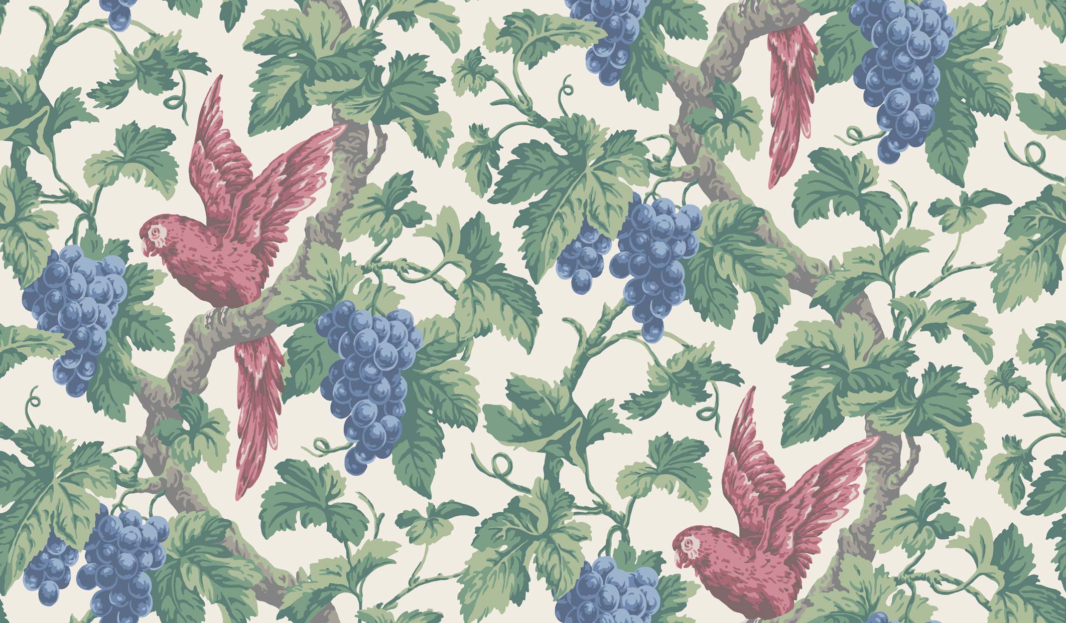 Wallpaper - Cole and Son - Pearwood - Woodvale Orchard - Rose