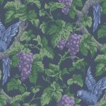 Tapet – Cole and Son – Pearwood – Woodvale Orchard – Violet, Purple, Forest on Ink
