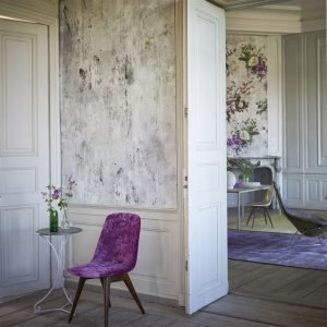 Wallpaper - Designers Guild - Jardin des Plantes - Corneille - Matching set -