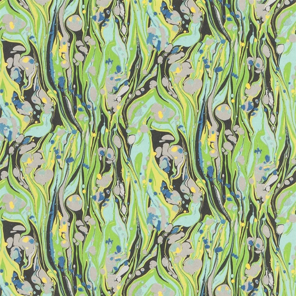 Tapet - Designers Guild - Jardin des Plantes - Delahaye-Emerald - Straight match - 53 cm x 10 m