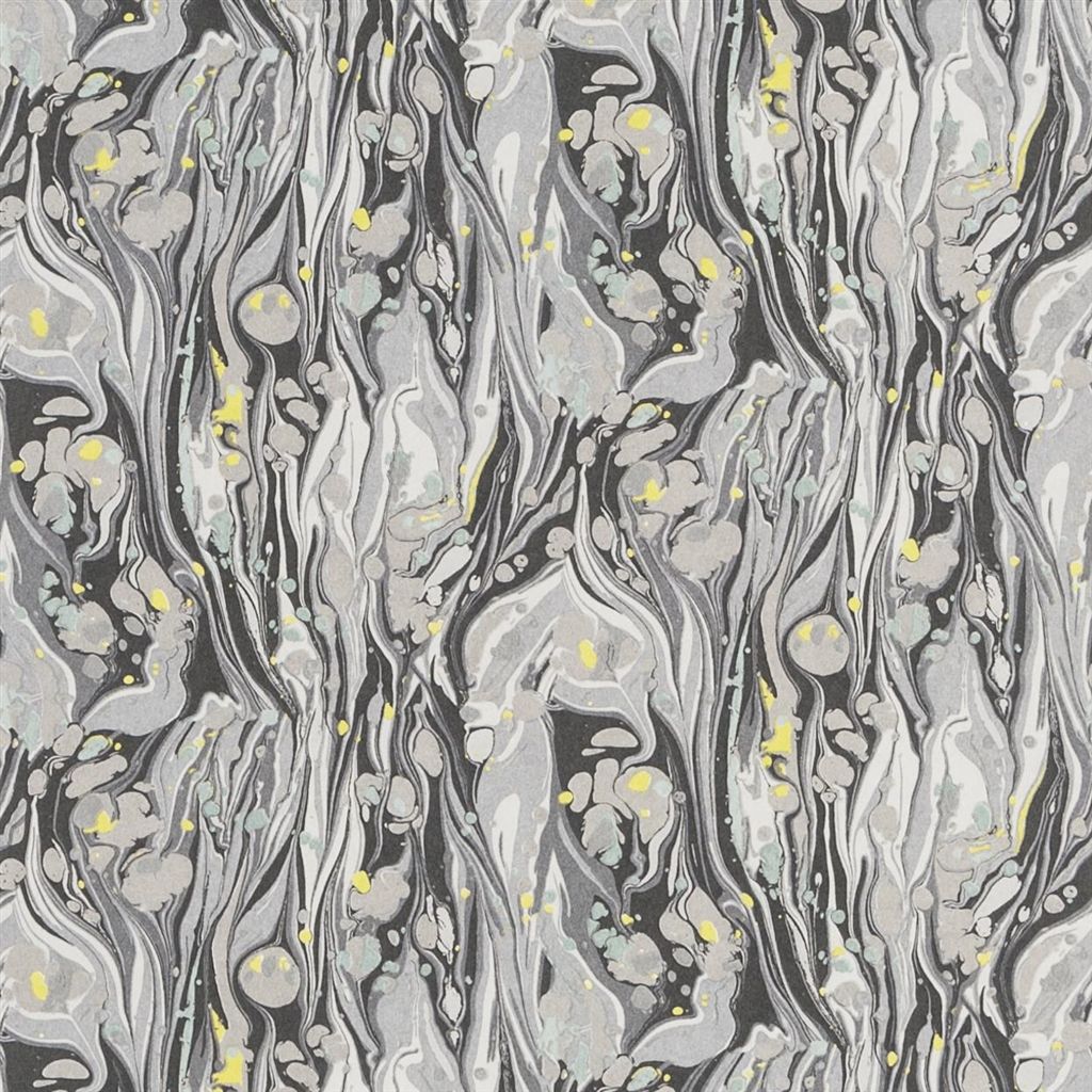 Tapet - Designers Guild - Jardin des Plantes - Delahaye-Slate - Straight match - 53 cm x 10 m