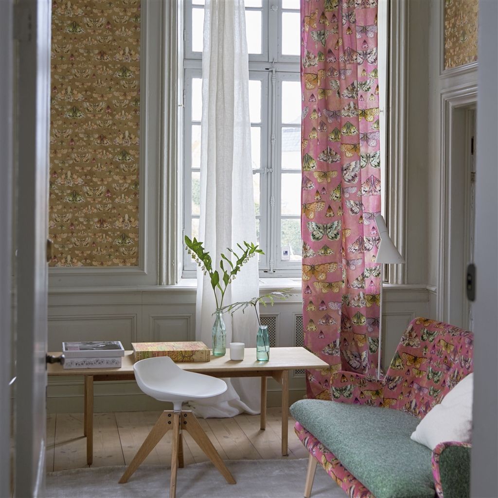 Wallpaper - Designers Guild - Jardin des Plantes - Issoria - Straight match - 53 cm x 10 m