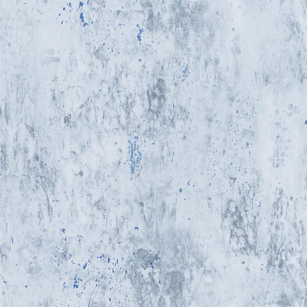 Wallpaper - Designers Guild - Jardin des Plantes - Michaux-Slate Blue - Half drop - 53 cm x 10 m