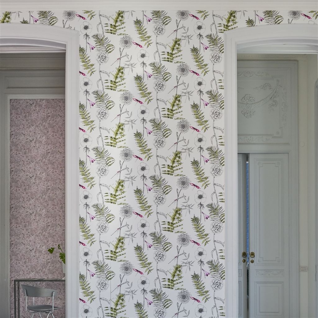 Tapet - Designers Guild - Majolica - Acanthus - Half drop - 53 cm x 10 m