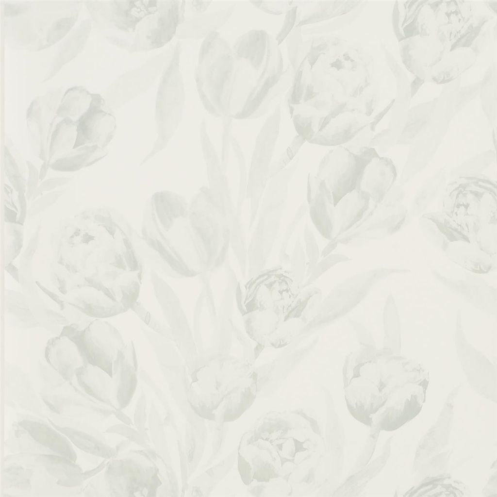 Tapet - Designers Guild - Marquisette - Fontainebleau-Graphite - Straight match - 68.5 cm x 10 m