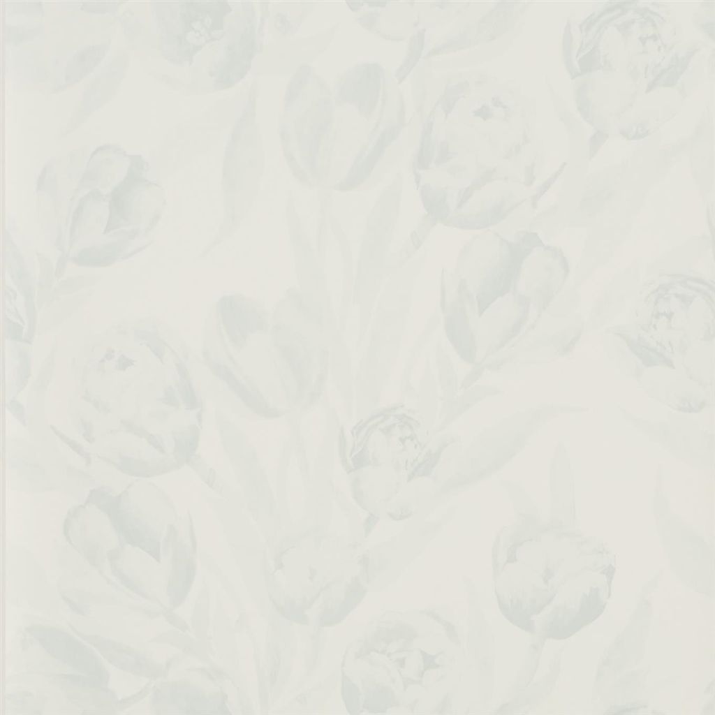 Wallpaper - Designers Guild - Marquisette - Fontainebleau-Porcelain - Straight match - 68.5 cm x 10 m