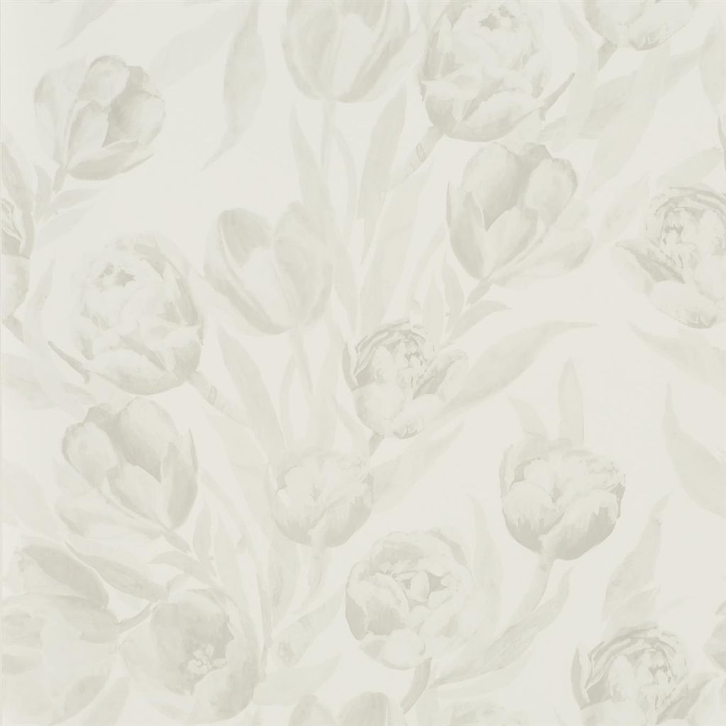 Tapet - Designers Guild - Marquisette - Fontainebleau-Slate - Straight match - 68.5 cm x 10 m