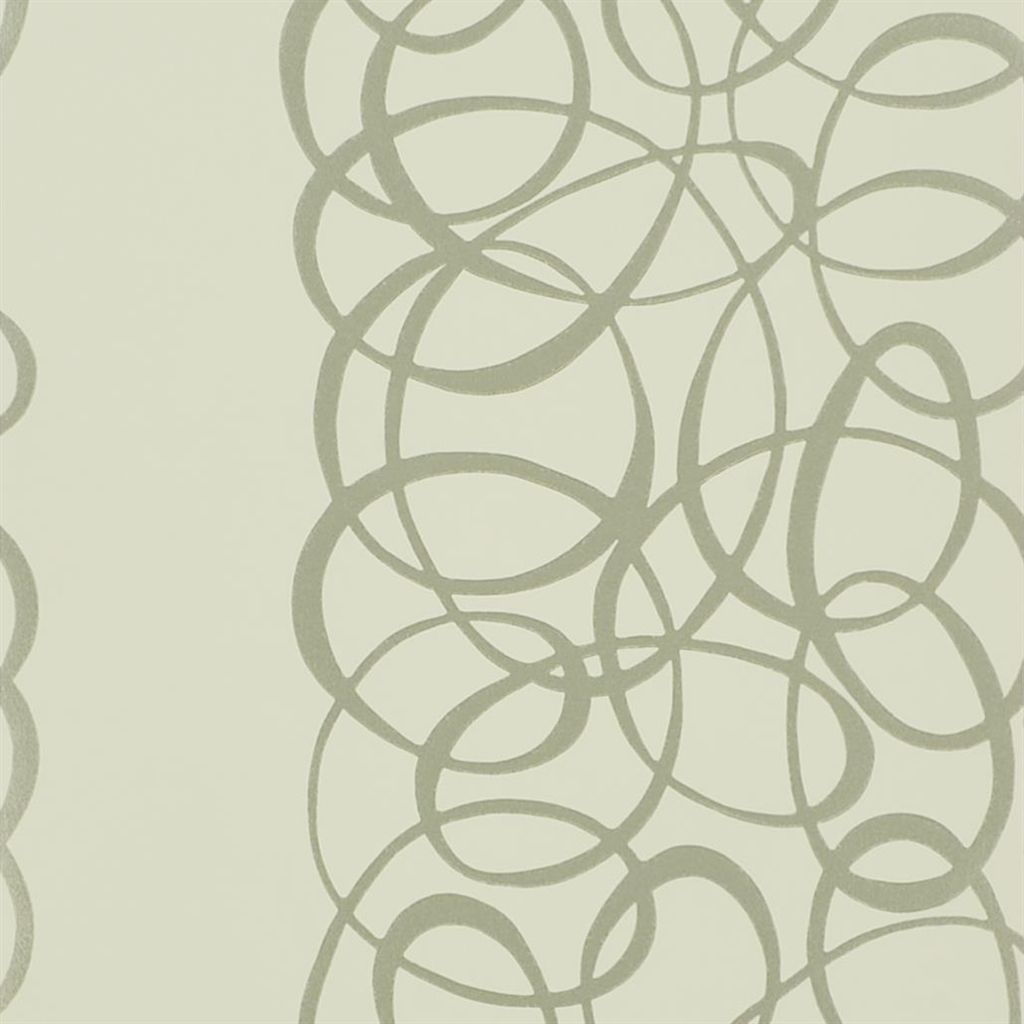 Tapet - Designers Guild - Marquisette - Marquisette-Pale Celadon - Half drop - 52 cm x 10 m