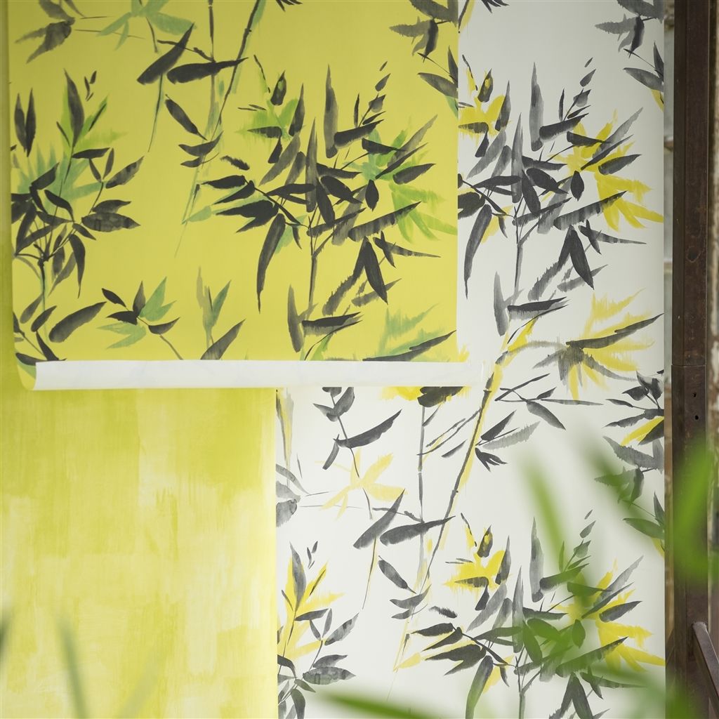 Tapet - Designers Guild - Shanghai Garden - Bamboo - Half drop - 68.5 cm x 10 m