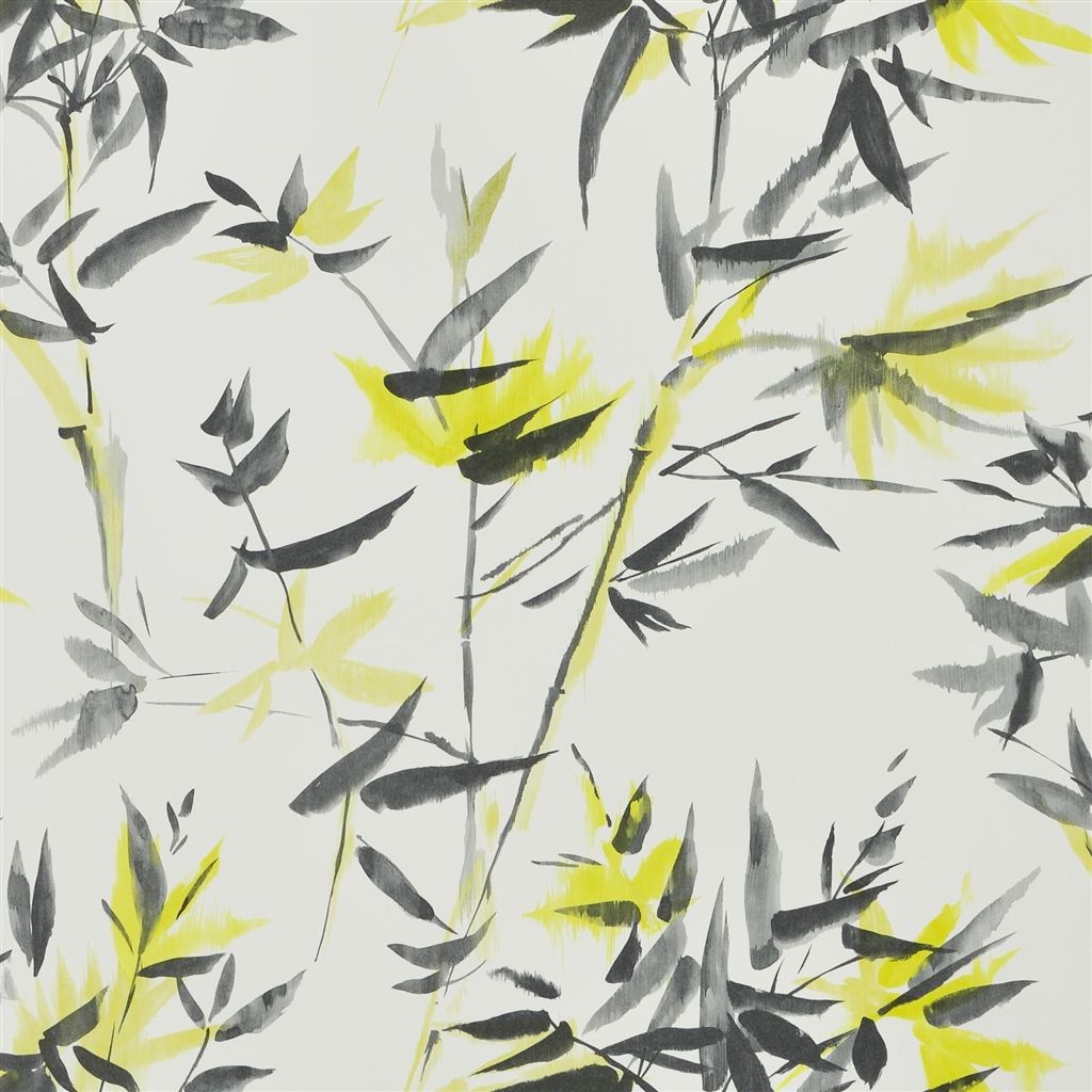 Tapet - Designers Guild - Shanghai Garden - Bamboo-Acacia - Half drop - 68.5 cm x 10 m