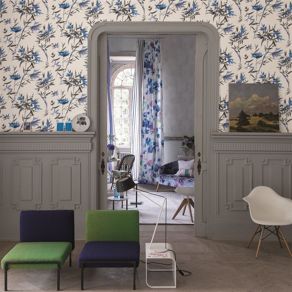 Tapet - Designers Guild - Shanghai Garden - Bamboo - Half drop - 68.5 cm x 10 m