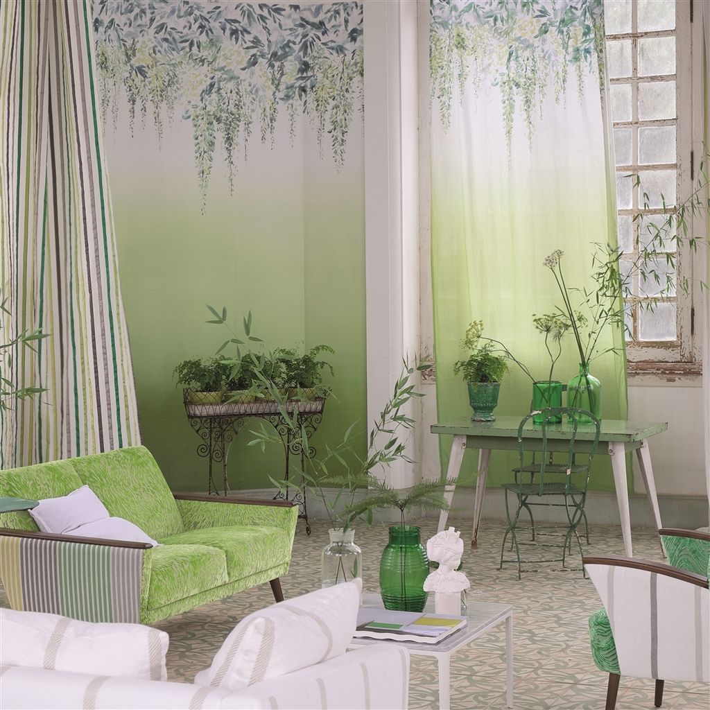 Tapet - Designers Guild - Shanghai Garden - Summer Palace - Matching set -