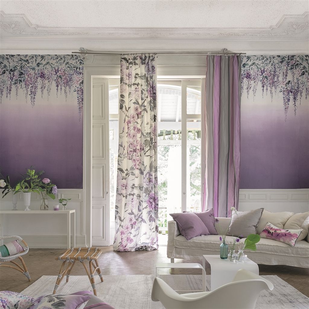 Tapet - Designers Guild - Shanghai Garden - Summer Palace - Matching set -