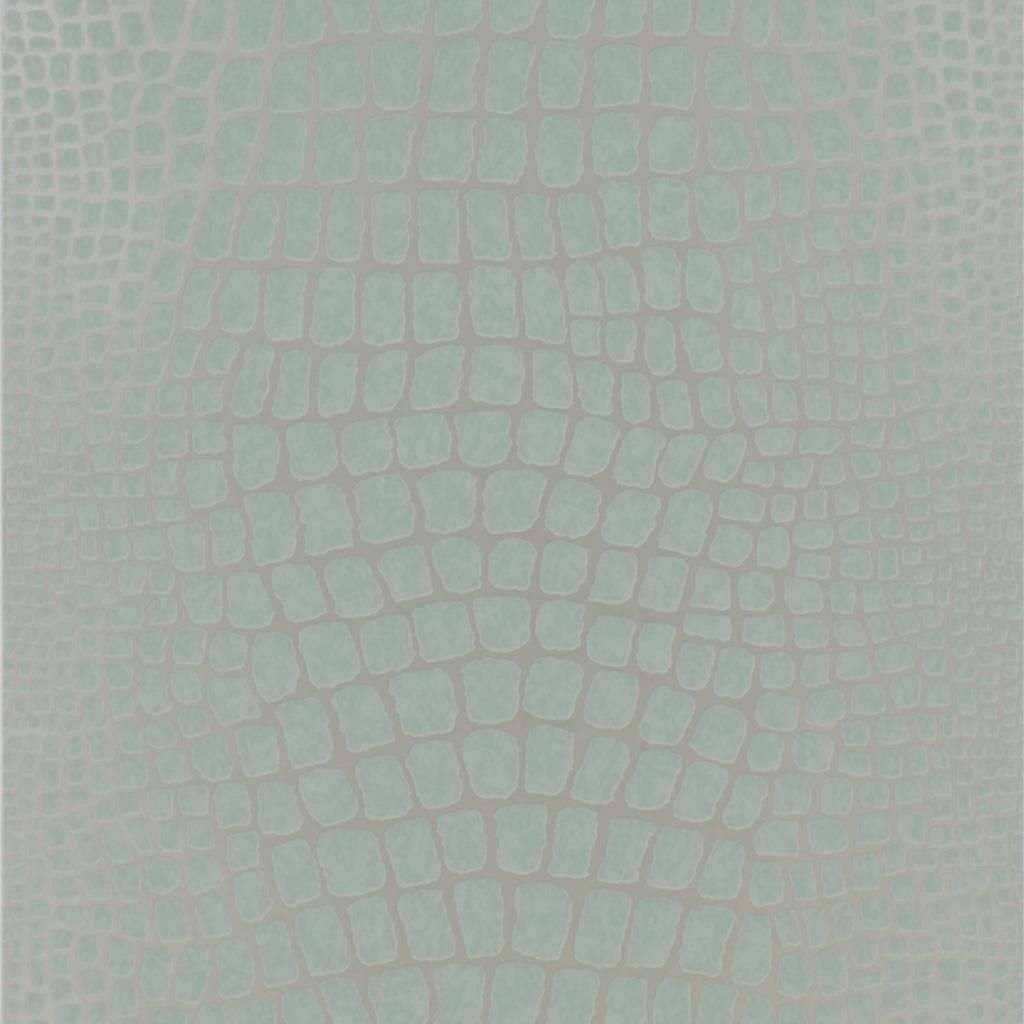 Tapet - Designers Guild - The Edit Patterned - Nabucco-Aqua - Half drop - 52 cm x 10 m