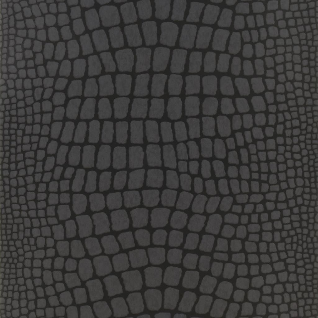 Wallpaper - Designers Guild - The Edit Patterned - Nabucco-Noir - Half drop - 52 cm x 10 m