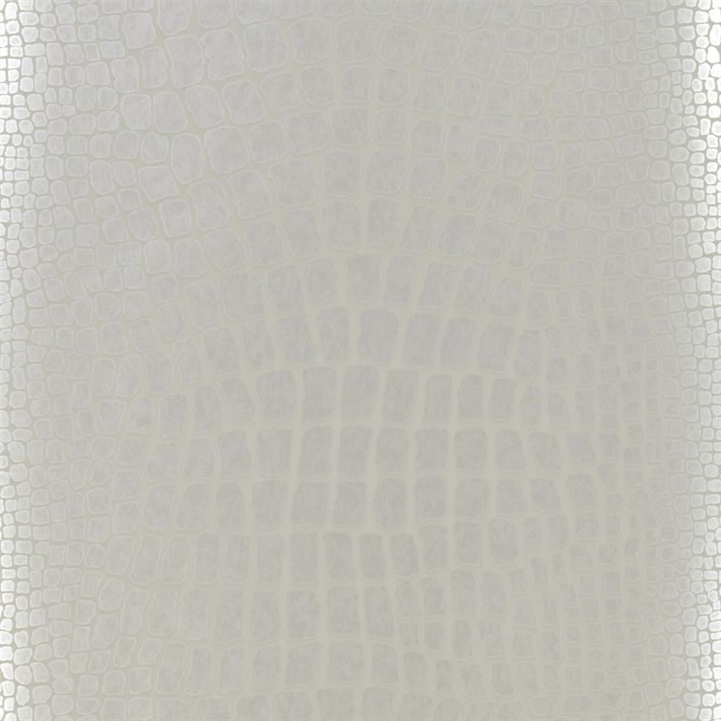 Wallpaper - Designers Guild - The Edit Patterned - Nabucco-Silver - Half drop - 52 cm x 10 m