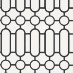 Wallpaper – Designers Guild – The Edit Patterned – Porden – Black And White