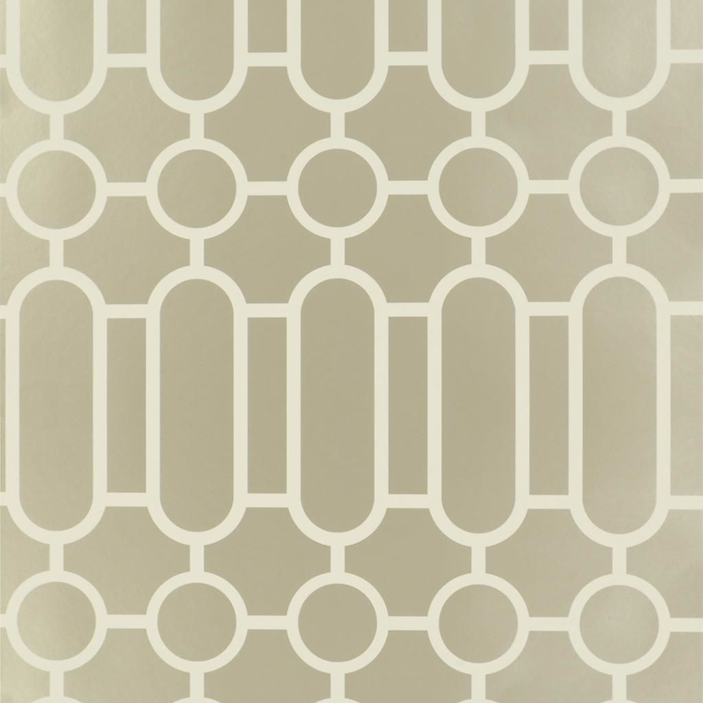 Tapet - Designers Guild - The Edit Patterned - Porden-Gold - Straight match - 52 cm x 10 m