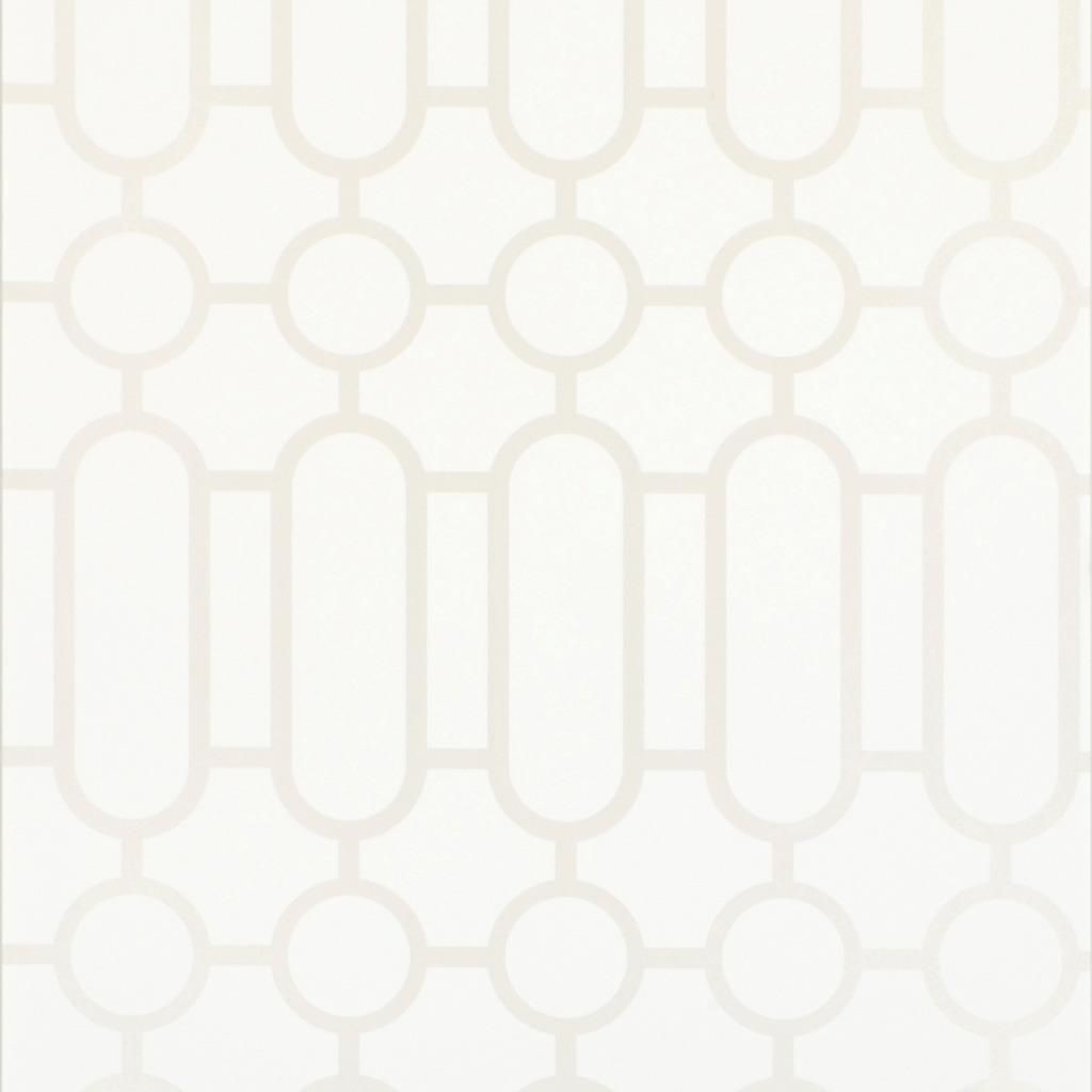 Tapet - Designers Guild - The Edit Patterned - Porden-Pearl - Straight match - 52 cm x 10 m
