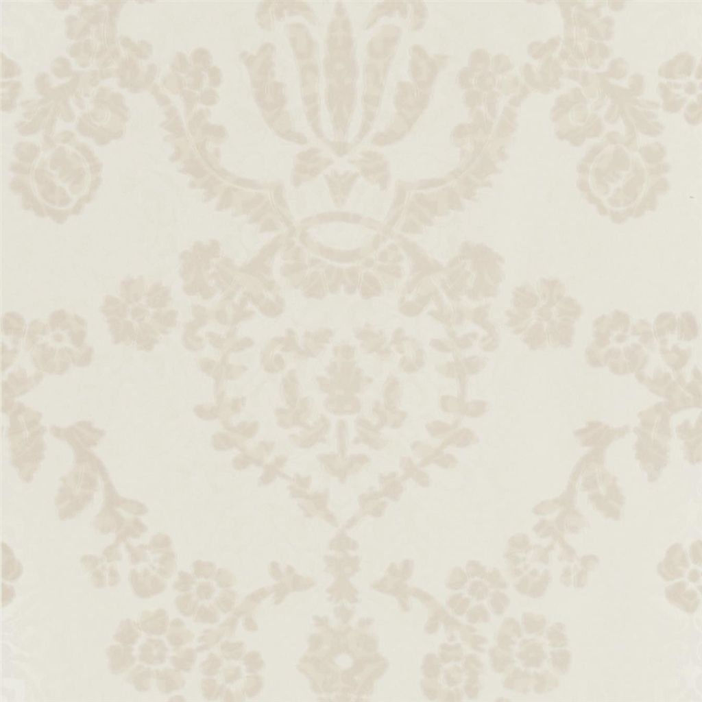 Tapet - Designers Guild - The Edit Patterned - Portia-Pearl - Straight match - 52 cm x 10 m