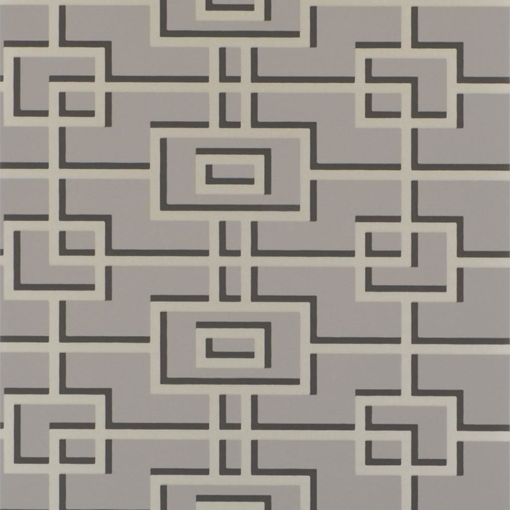 Tapet - Designers Guild - The Edit Patterned - Rheinsberg-Slate - Straight match - 52 cm x 10 m
