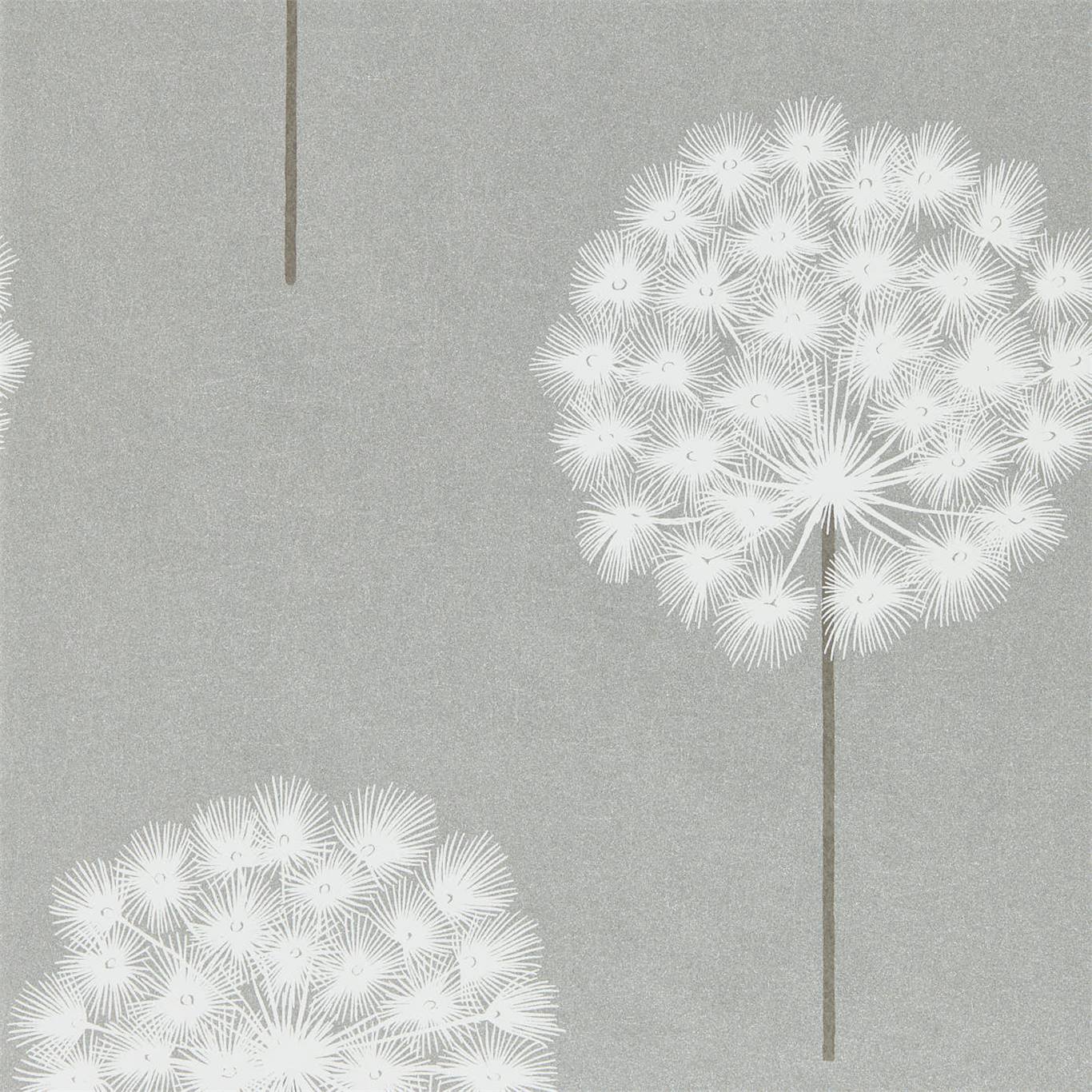 Wallpaper - Harlequin -  Paloma Wallpapers -  Amity Silver/Chalk
