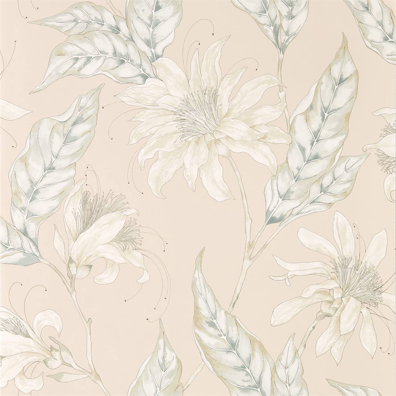 Tapet - Harlequin - Mirador Wallpaper -  Ananda Blush