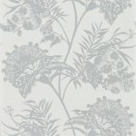 Wallpaper – Harlequin – Zapara Wallpapers – Bavero Shimmer – Silver
