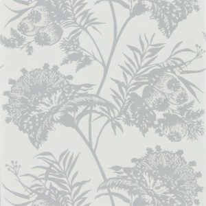 Wallpaper - Harlequin - Zapara Wallpapers -  Bavero Shimmer Silver
