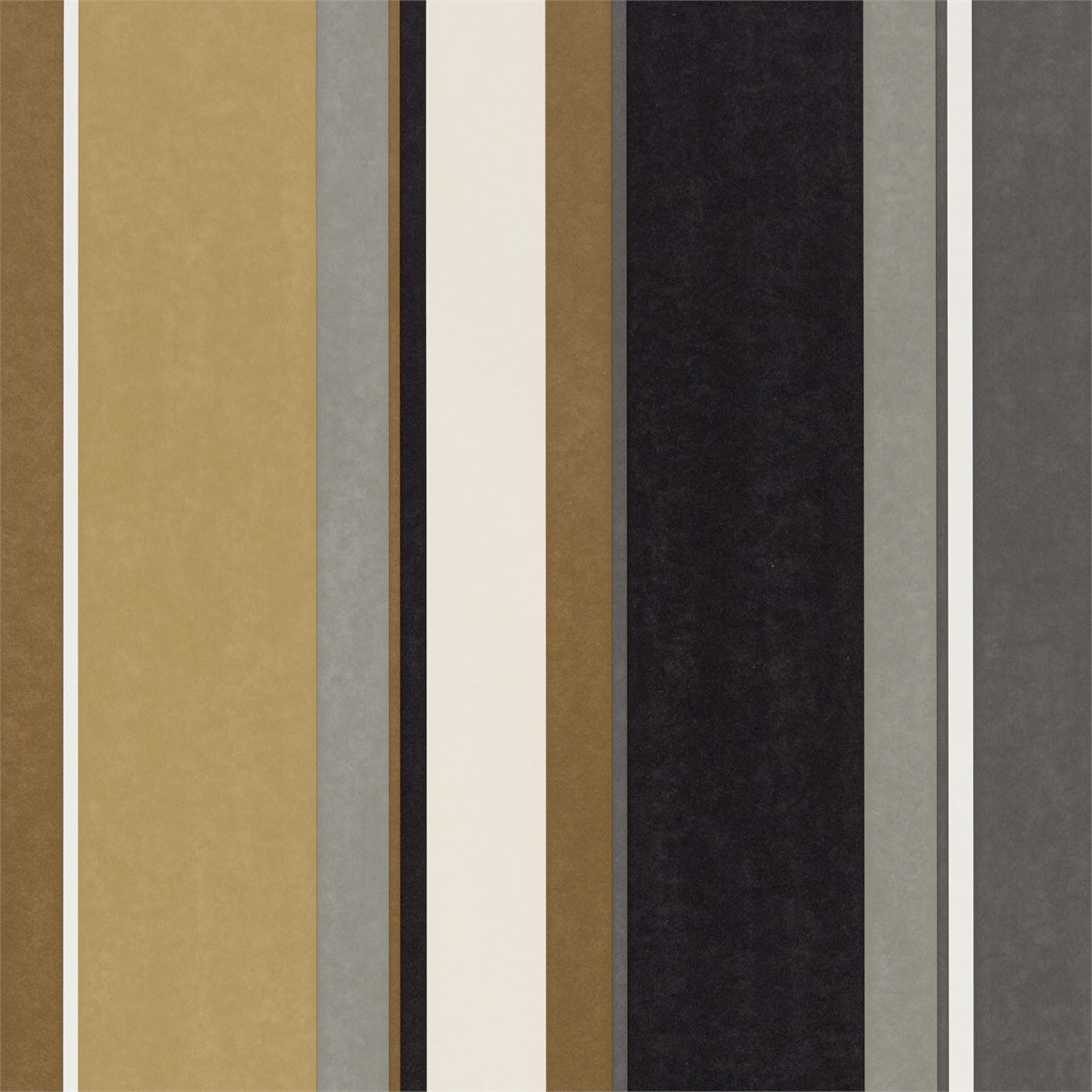 Tapet - Harlequin -  Standing Ovation Wallpaper -  Bella Stripe Ochre/Gold/Ebony