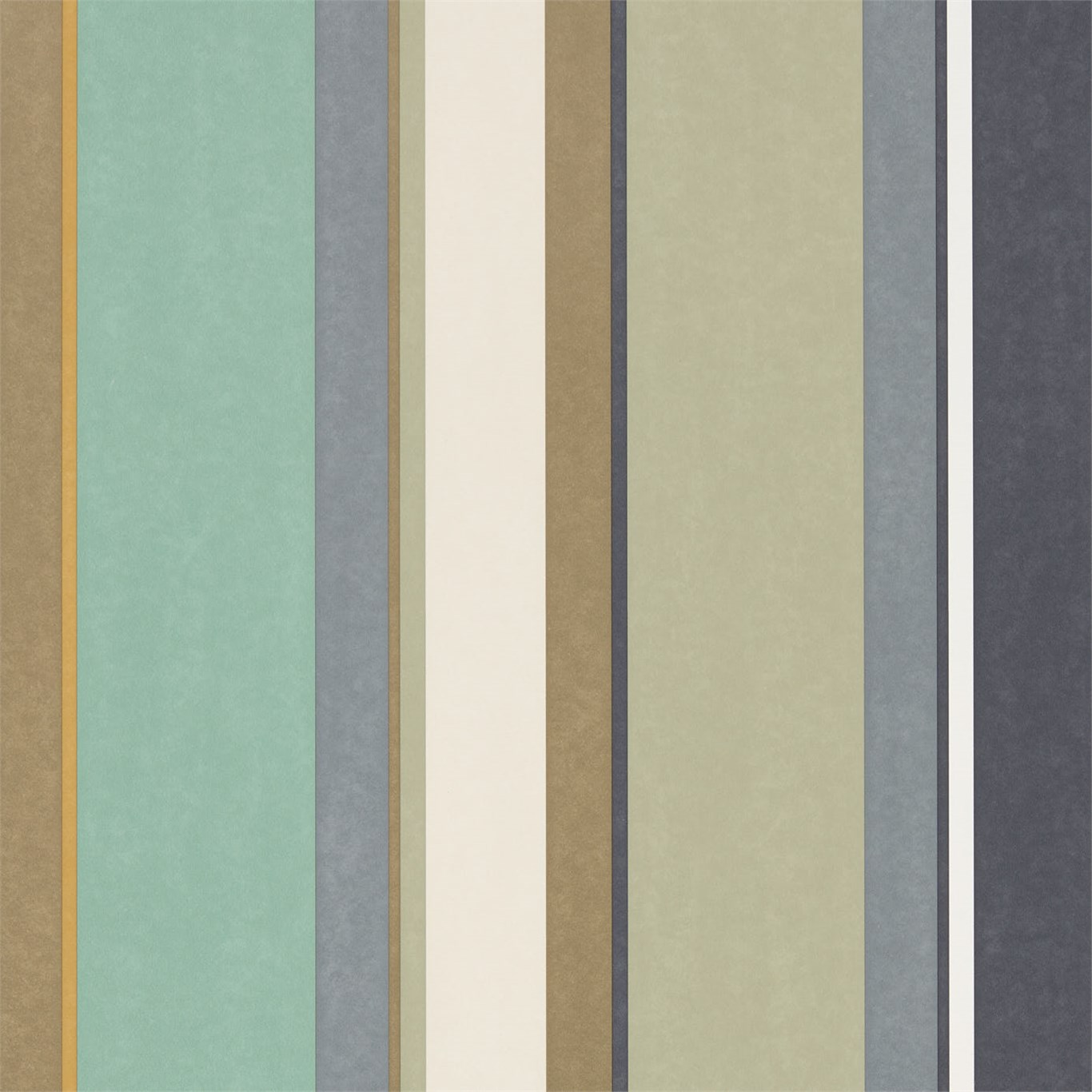 Wallpaper - Harlequin -  Standing Ovation Wallpaper -  Bella Stripe Olive/Gilver/Mint